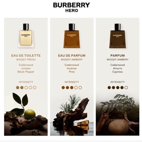 Burberry Hero Eau de Parfum - Sophistication in Every Drop (3.3 fl oz) - Picture 5 of 17